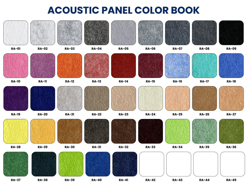 Self-adhesive Polyester Acoustic Slat Wall Panel
