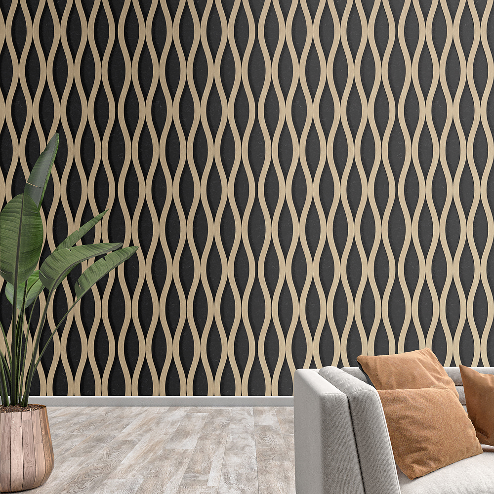 The 3D acoustic wall panels are perfect for isolating noise and eliminating echoes.