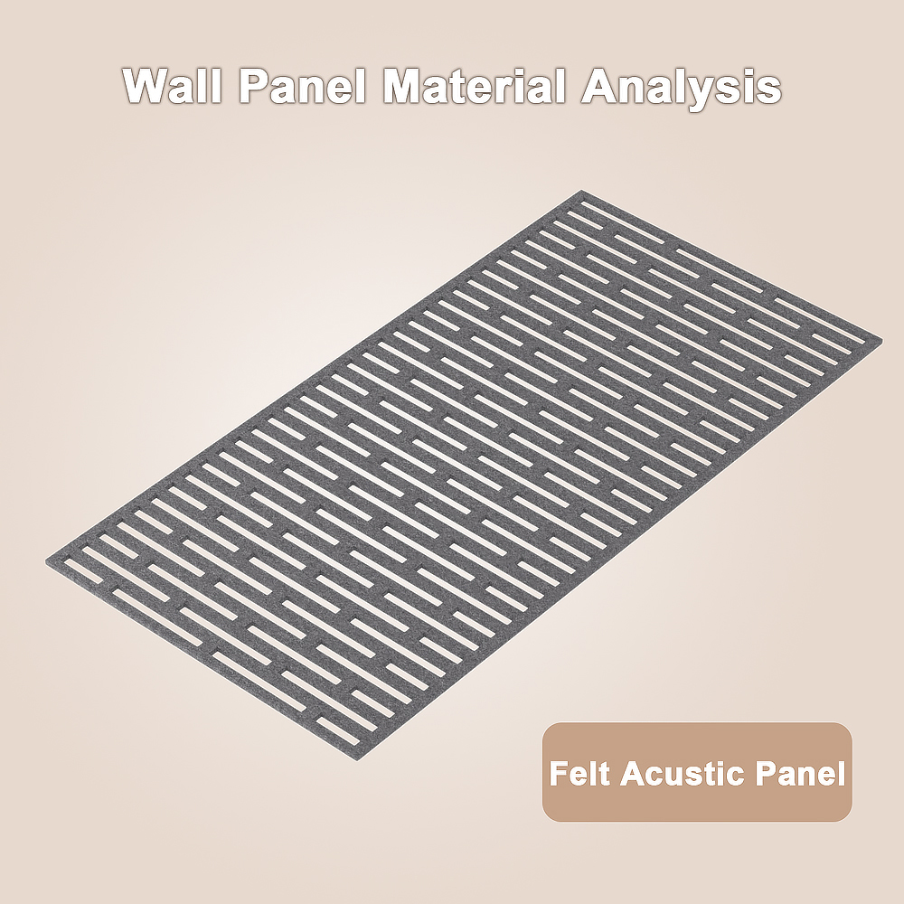 Is felt acoustic panels a material designed to reduce noise levels by absorbing sound waves?