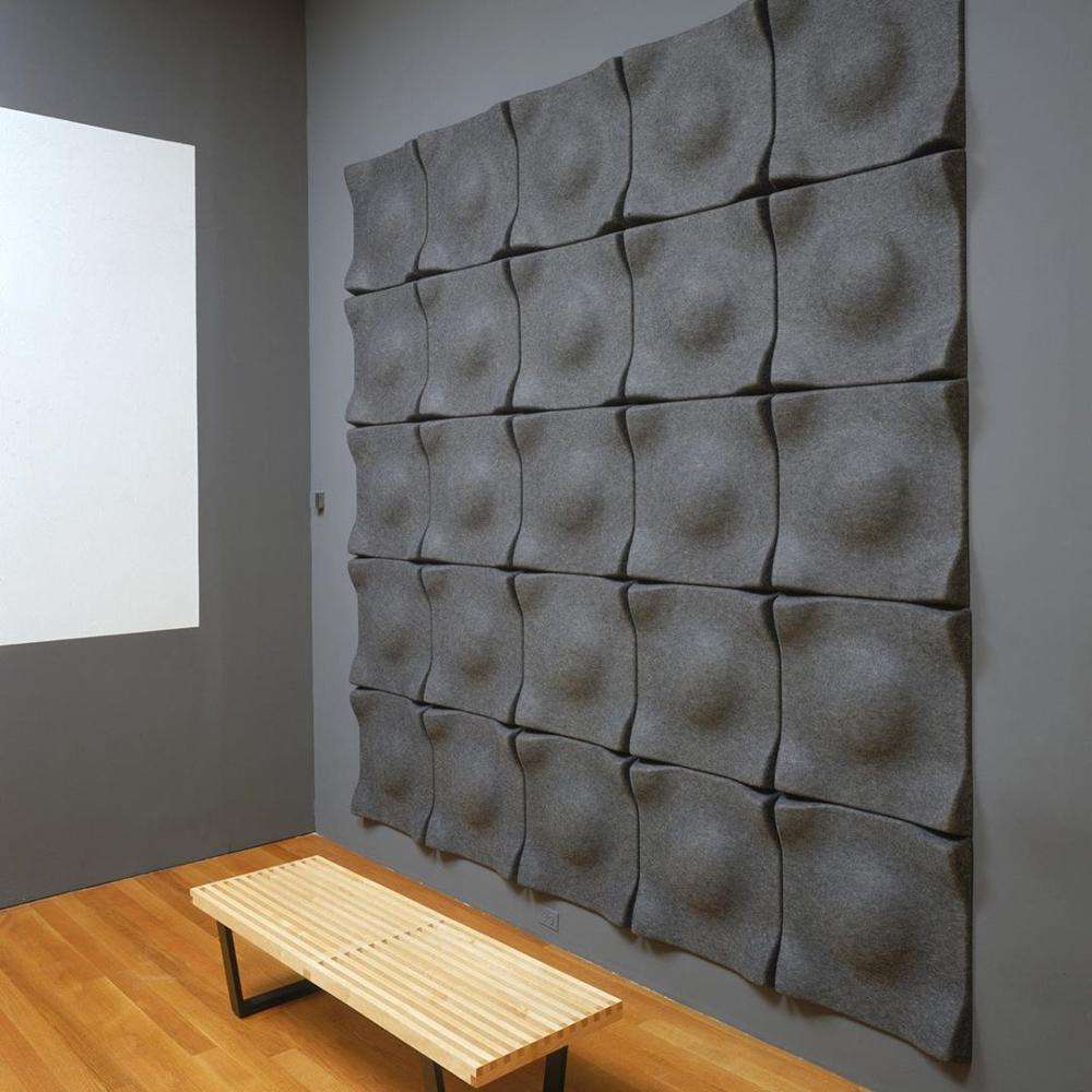 Does the acoustic felt panels use recyclable materials?