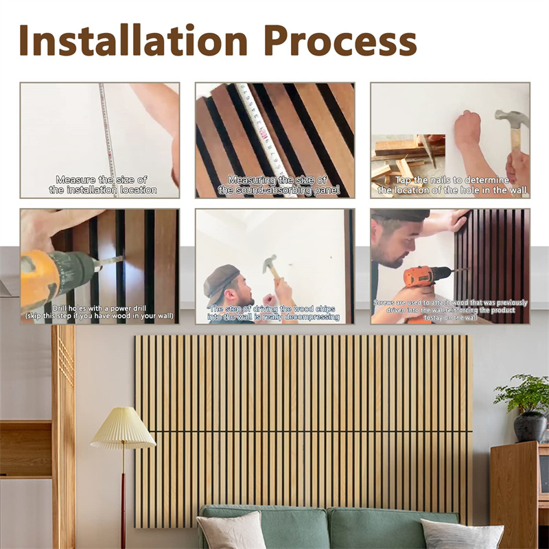 Whether the wood slat panel needs professional installation