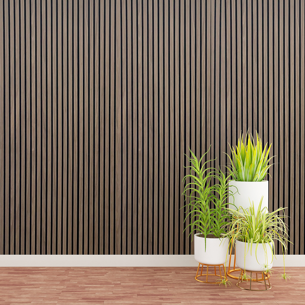 What types of buildings is 3 sides veneer wood slat panel suitable for?cid=5