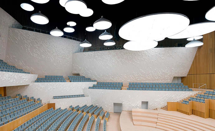 Enhancing Acoustic Experience with Acoustic Panels at Symphony Hall