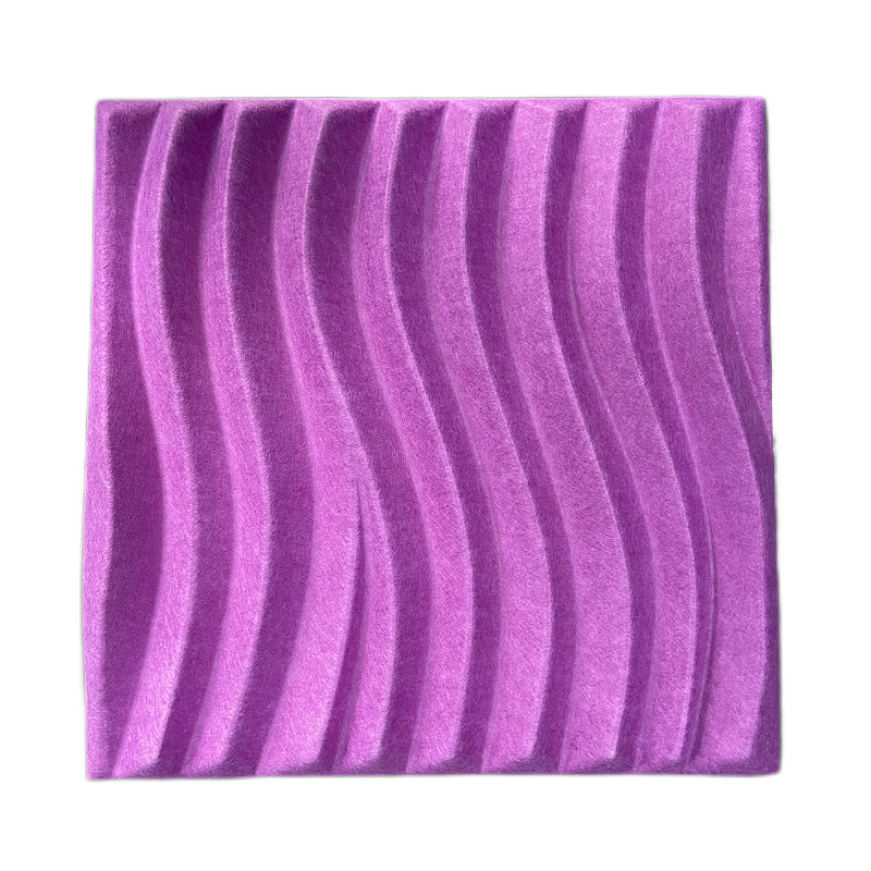 3d Pet Felt Board Acoustic Panel