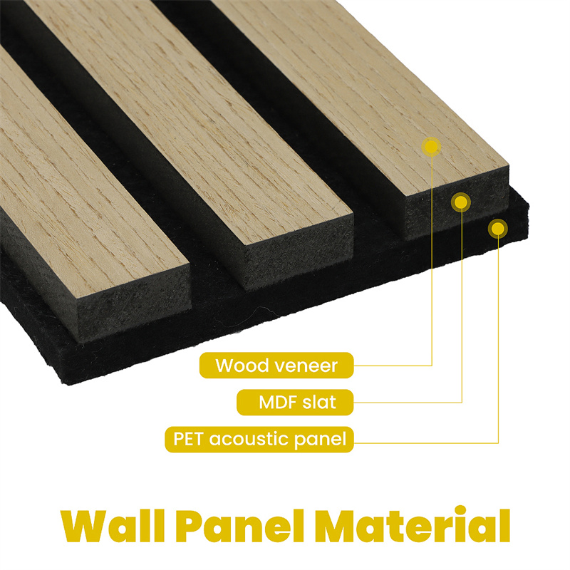 Natural Oak Acoustic Panels