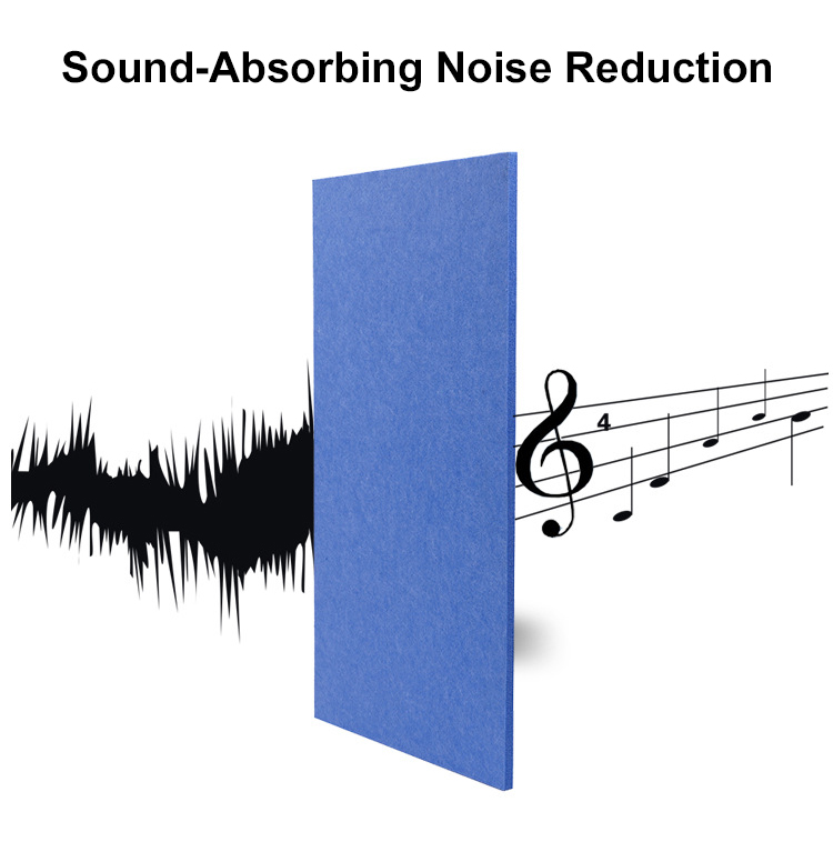 Sound Absorption Acoustic Pet Felt Customize