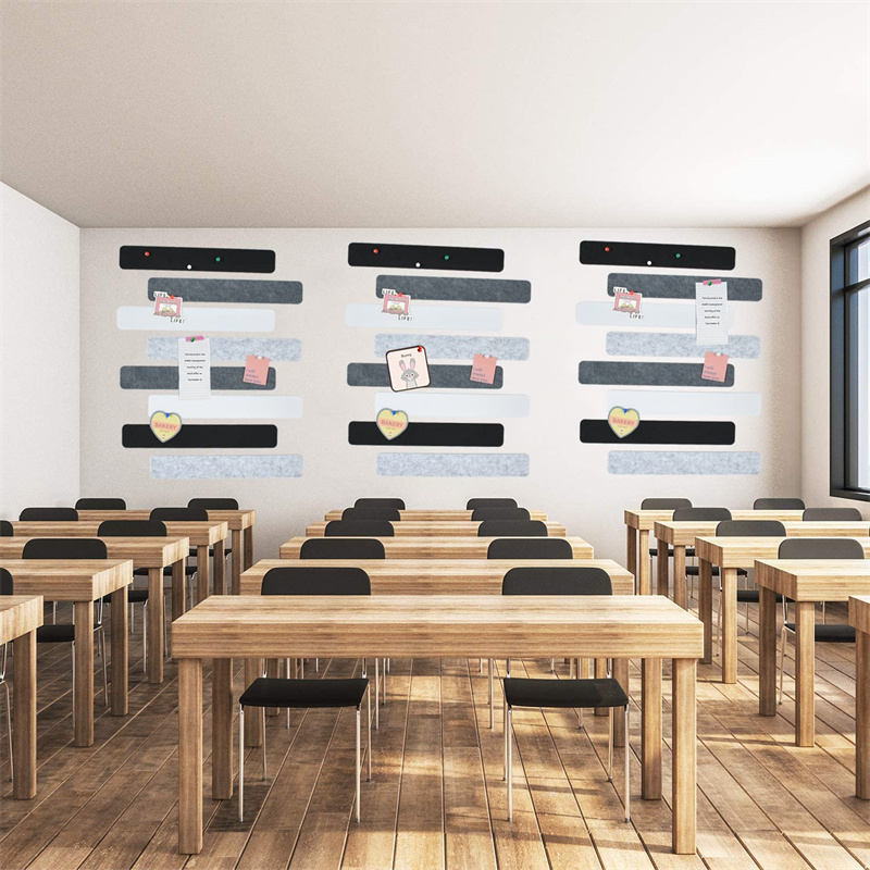 Acoustic Panels Self-Adhesive Pin Board Bar Strips