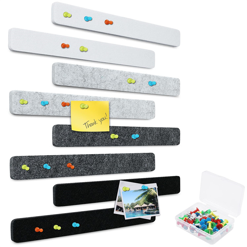 Acoustic Panels Self-Adhesive Pin Board Bar Strips