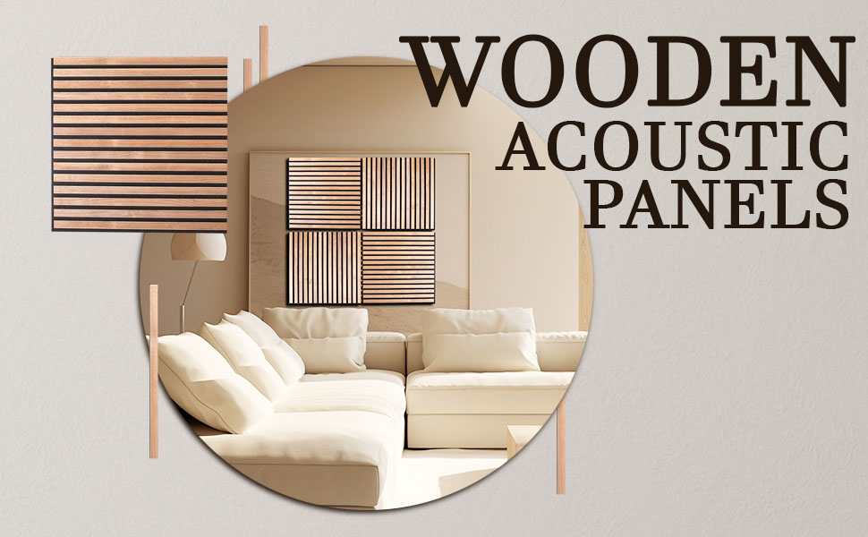Wooden Acoustic Salt Panel