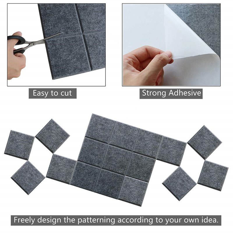 Polyester Fiber Acoustic Felt Pin Board