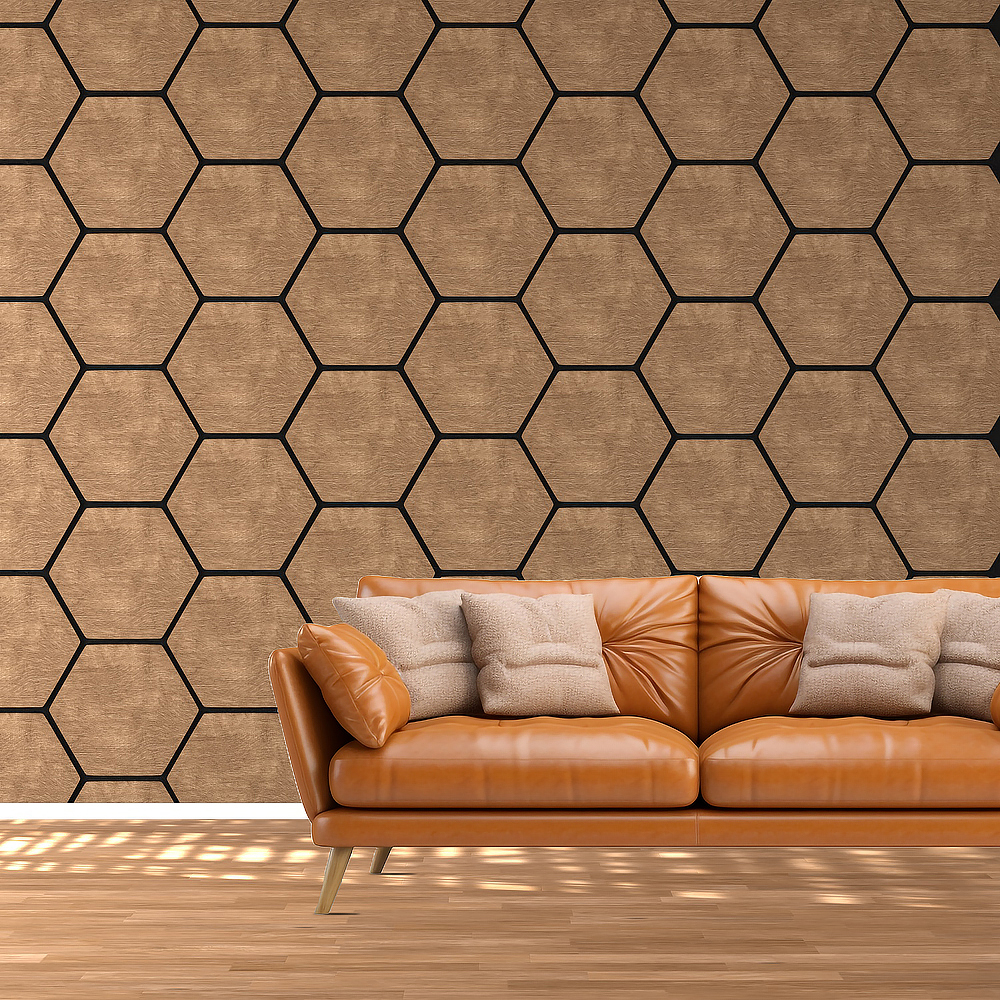 Hexagon Wood Akupanels