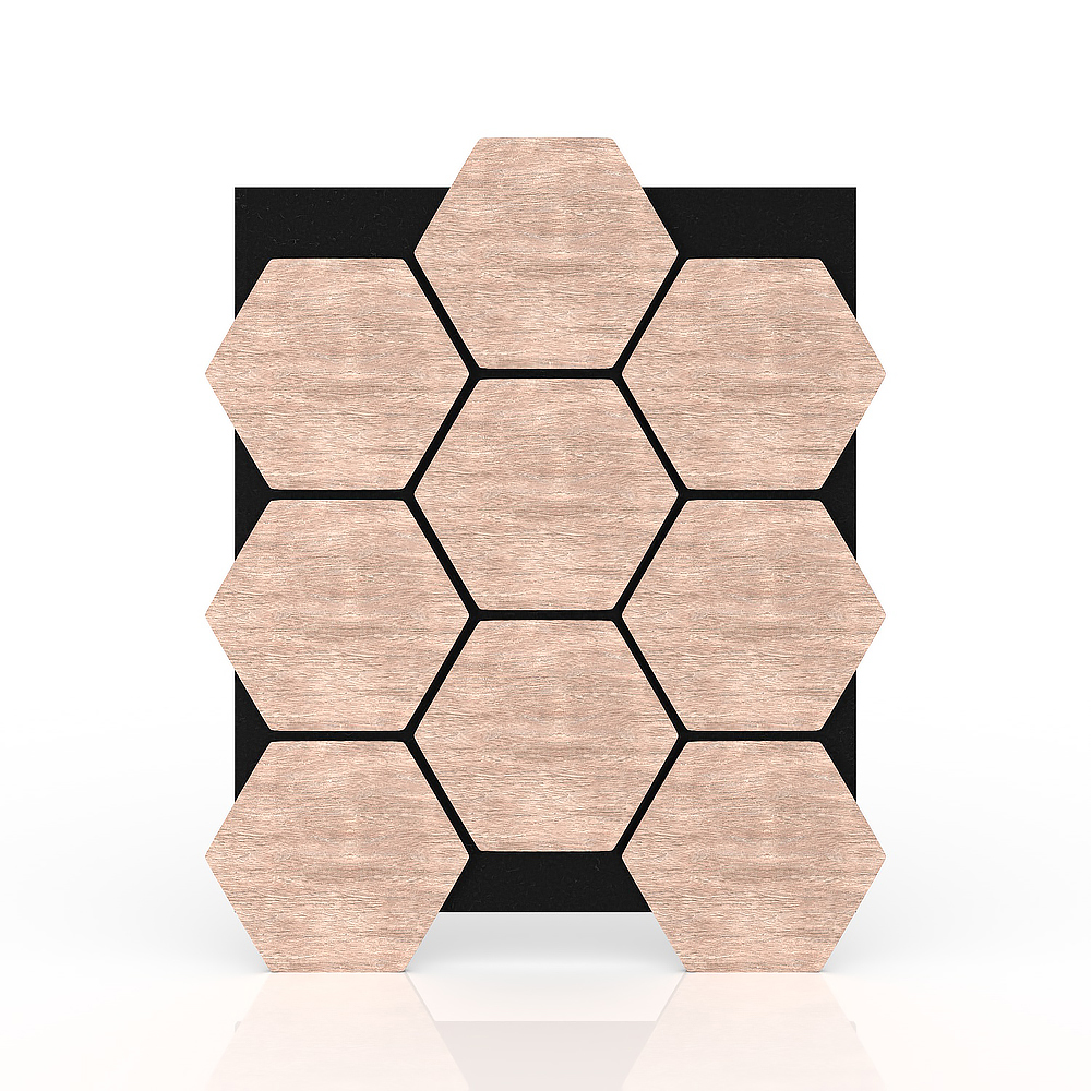 Hexagon Wood Acoustic Panel