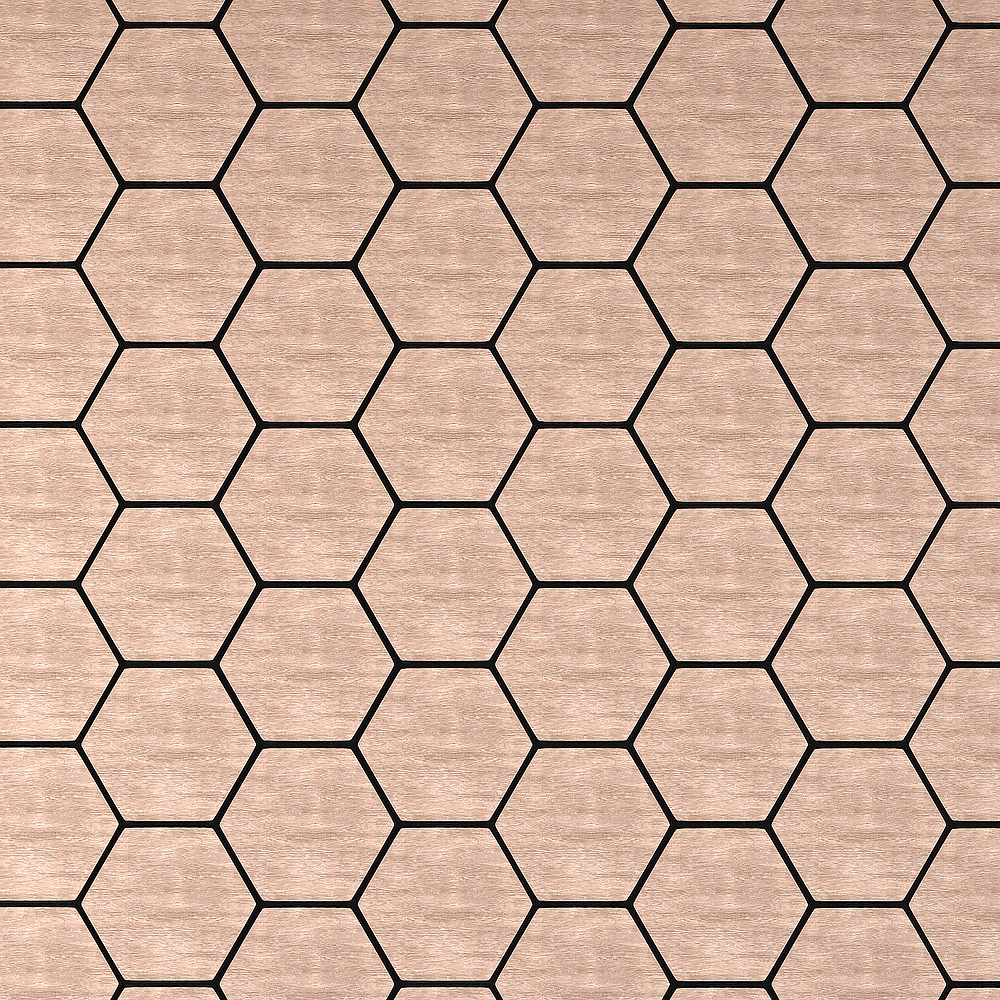 Hexagon Wood Acoustic Panel 