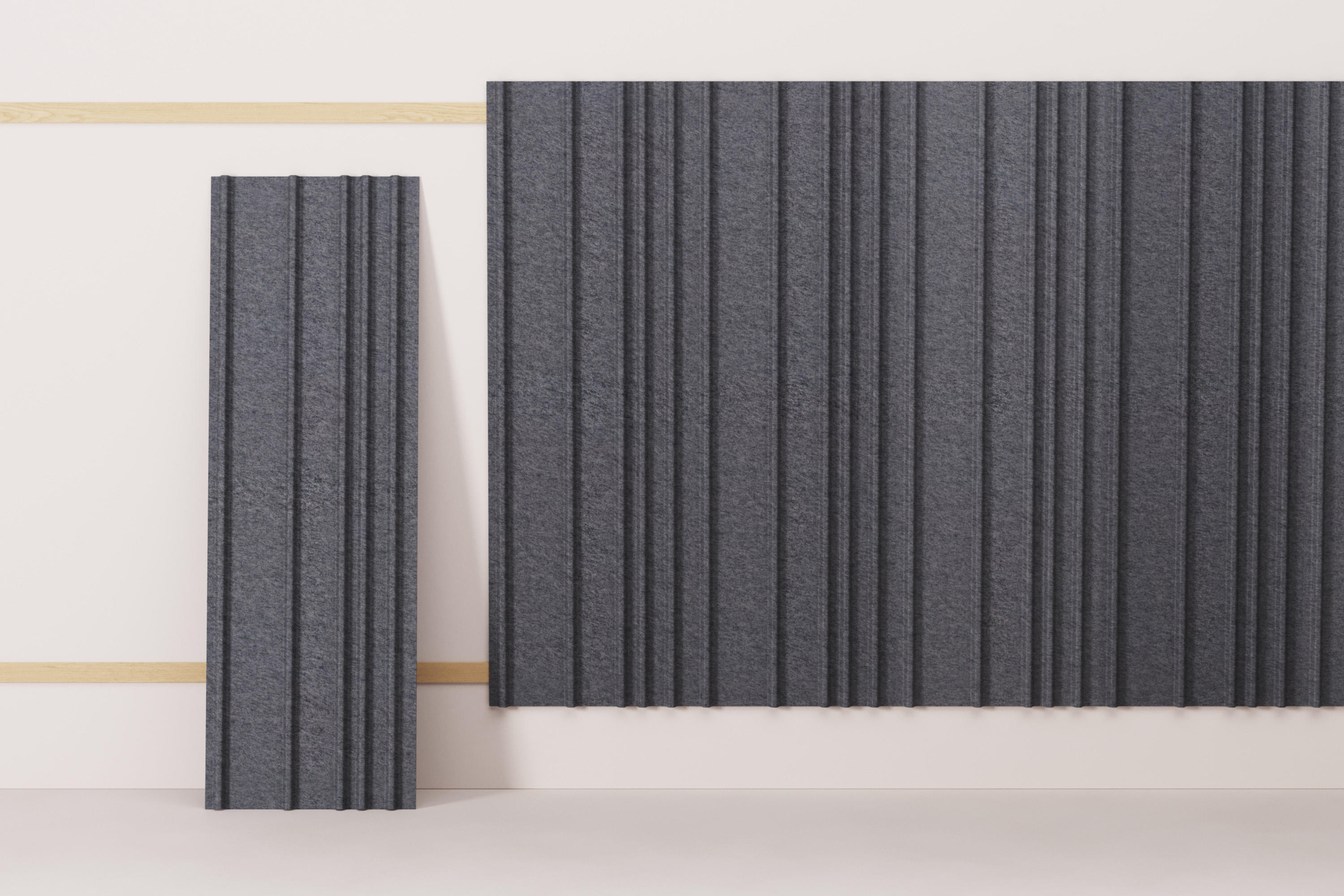 Does acoustic panels have a special damp-proofing feature?