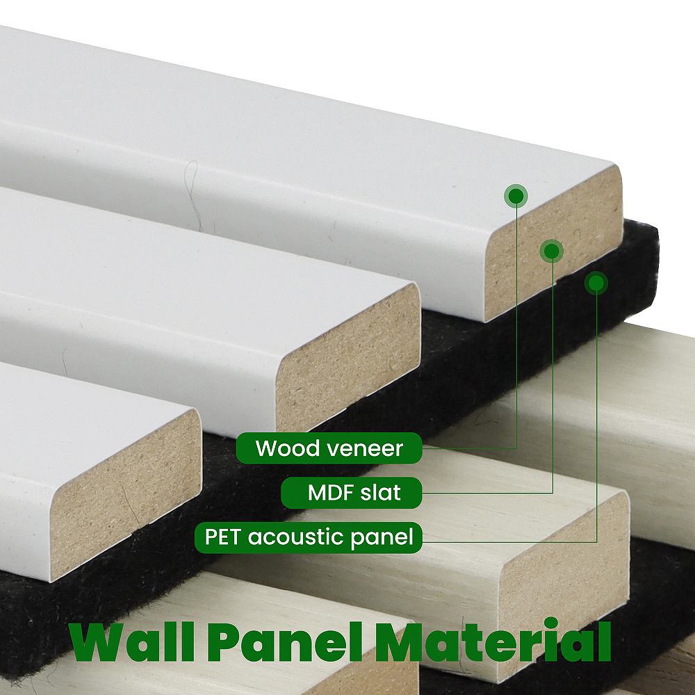 Will the acoustic performance of Real wood slat panels change over time?